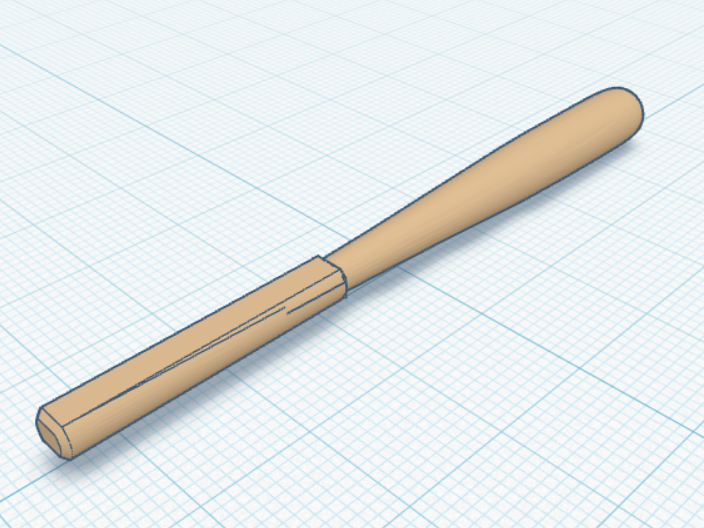 Dummy 13 baseball bat