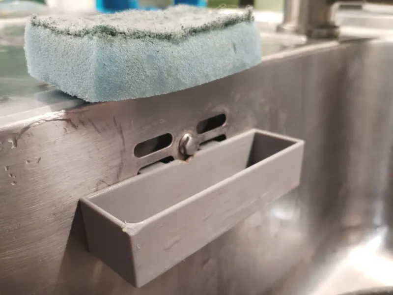Sponge Dryer - Sink Overflow Slide-In