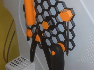 snapmaker u1 side honeycomb tools holder