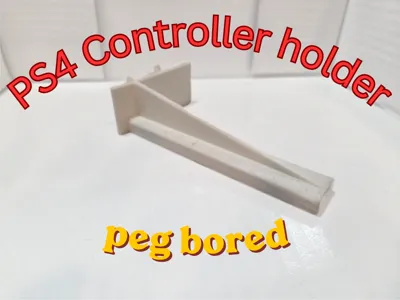 PS4 Controller holder peg board