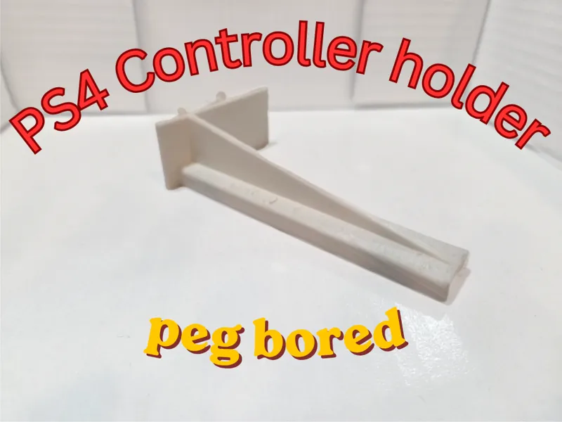 PS4 Controller holder peg board