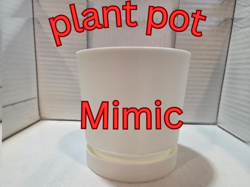 plant pot mimic