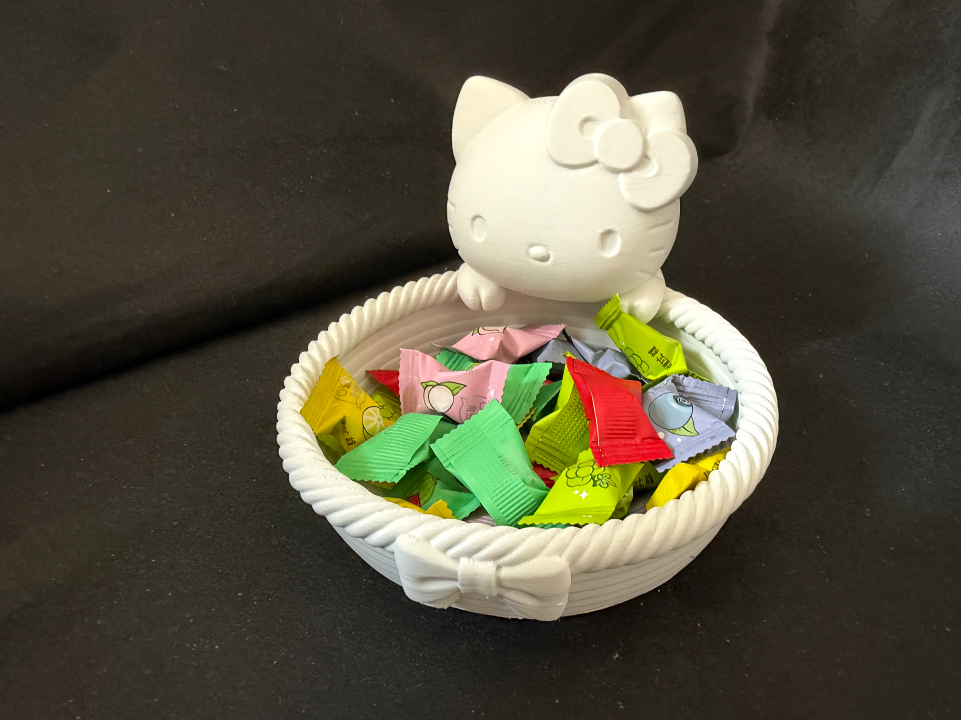 Kitty收纳篮 蒂猫k t置物盒子（糖果/零钱/钥匙/首饰）