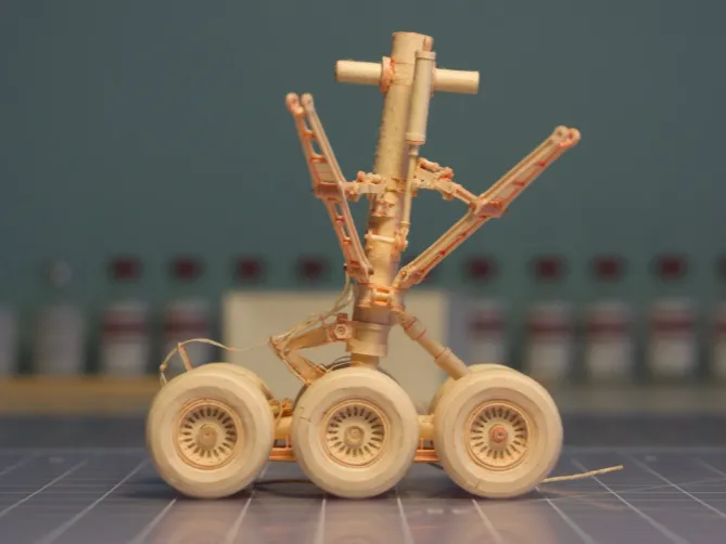 777 Tilted Landing Gear Concept Model