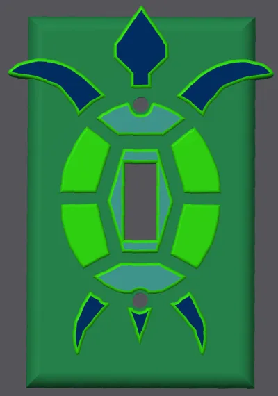 Turtle Lightswitch Cover Remix