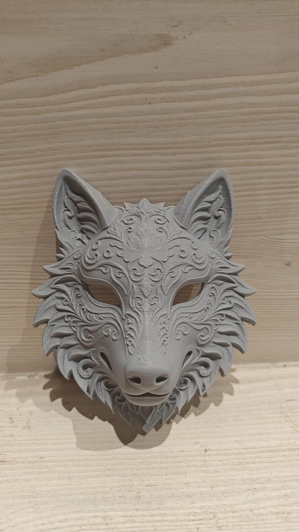 Castle Guard Wolf Mask - Free 3D Print Model - MakerWorld