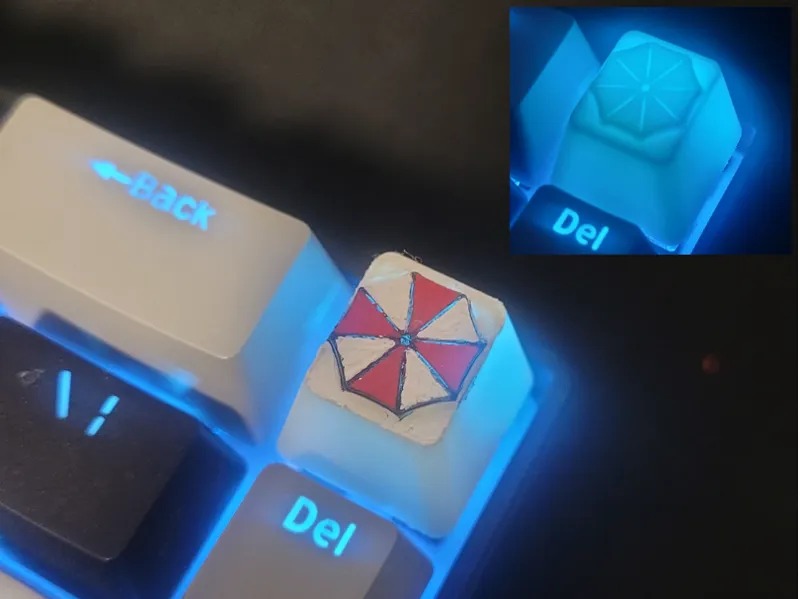Umbrella Corporation Resident Evil Key Cap