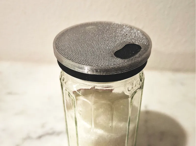 Tappo dosatore 40 mm per vasetti in vetro