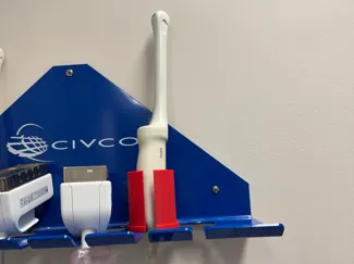 Ultrasound probe holder