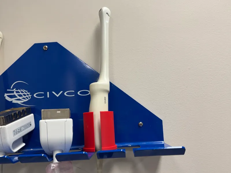 Ultrasound probe holder