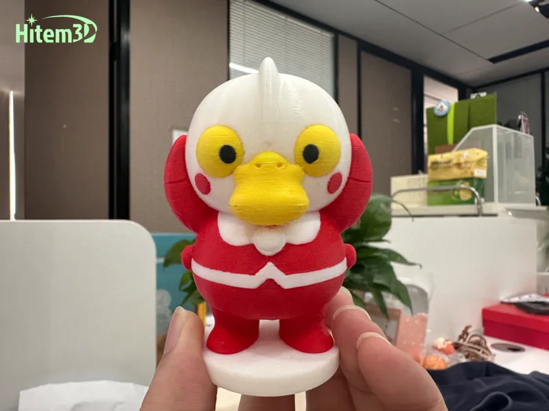 超可爱！Q版可达鸭超人