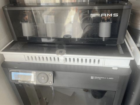 p1s增高散热架带磁吸灯快捷拆卸