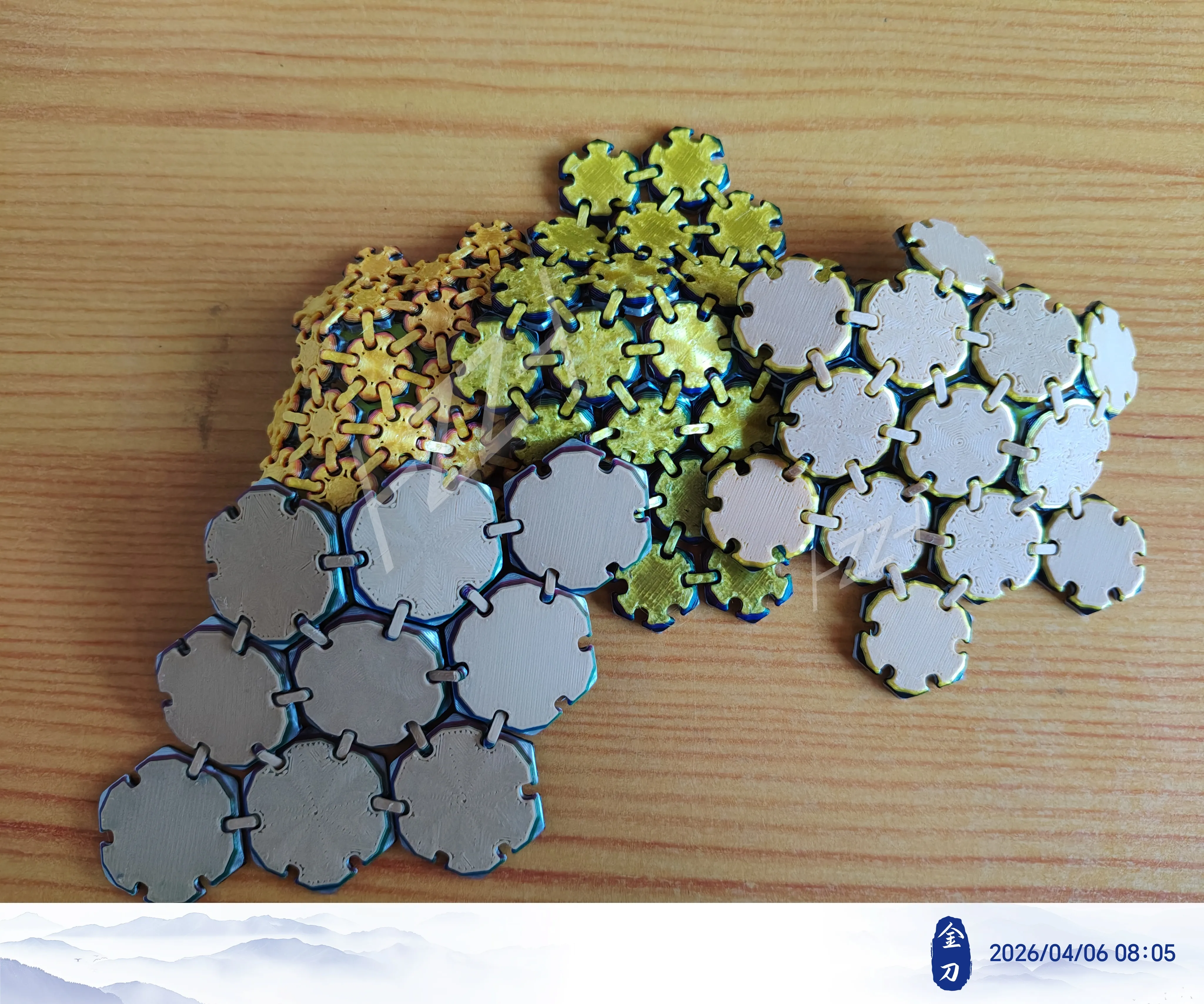 Regular hexagon third set