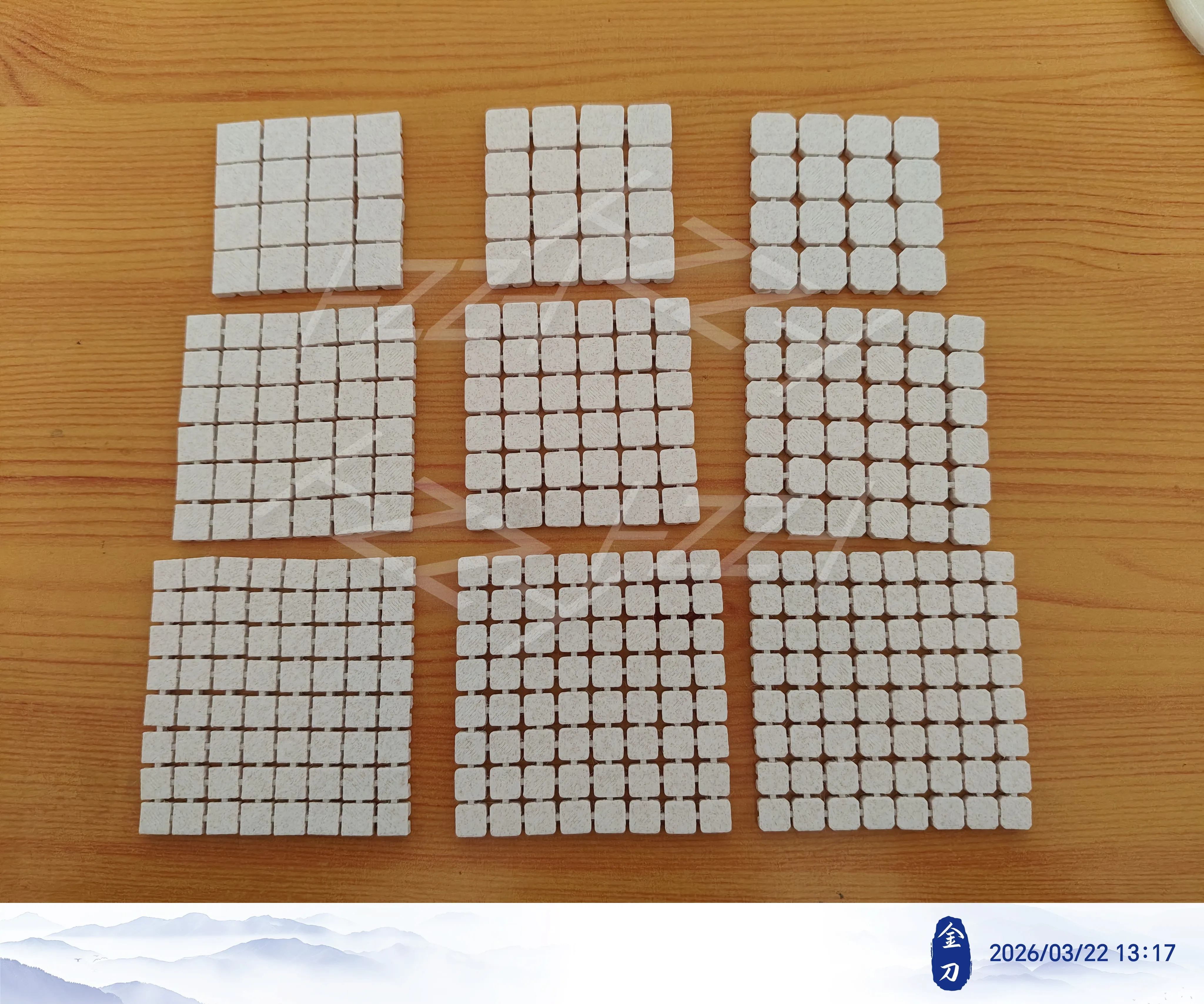 Square fifth set