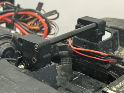 Cross RC 1/8 car battery compartment riser