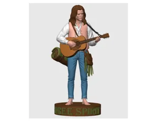 Hippie Road Guitarist
