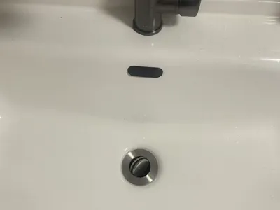 Sink long overflow plug, TPU printing
