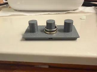 Gridfinity Ring Holder/Organizer - 1x2