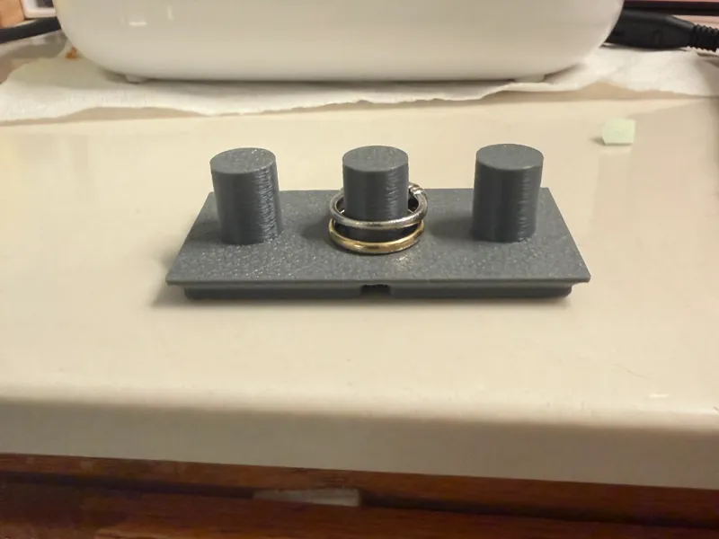 Gridfinity Ring Holder/Organizer - 1x2