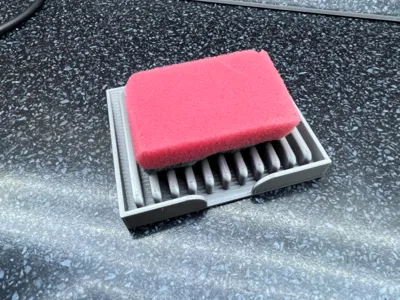 Minimalist Sponge Drying Rac