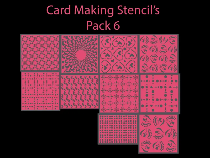 Card Making Pack 6