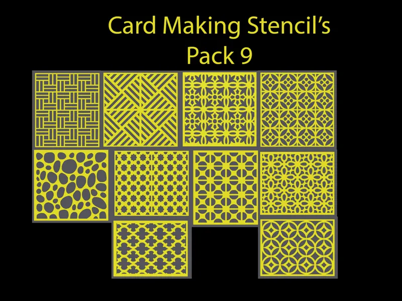 Card Making Pack 9