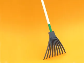 Leaf Rake Concept Model - 3-Color