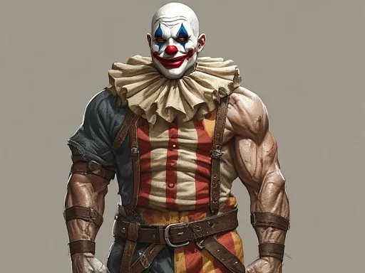 Clown guy... oooooh...