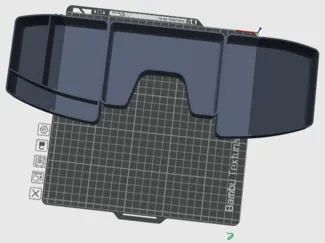 Rear storage holder for Vespa PX 125/150/200