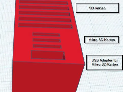 SD Karten Spender