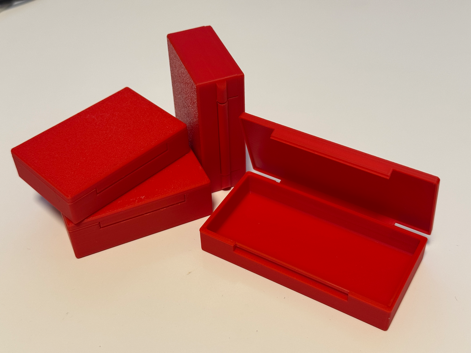 Print‑in‑Place Parametric Box (Thin‑Lid Edition)