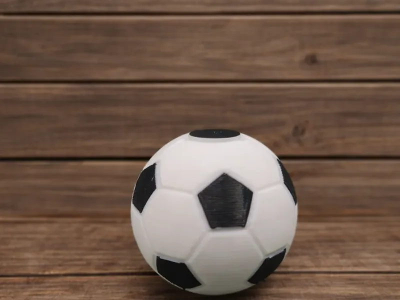 Soccer ball fidget spinner