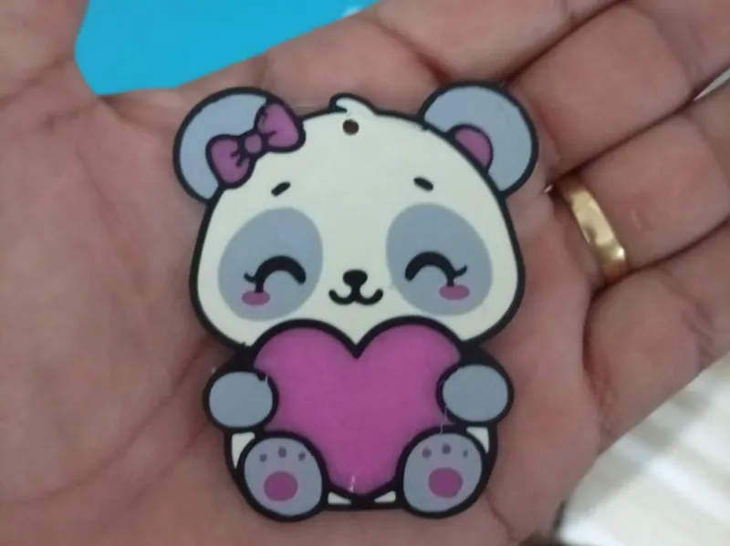 Keychain_love_panda