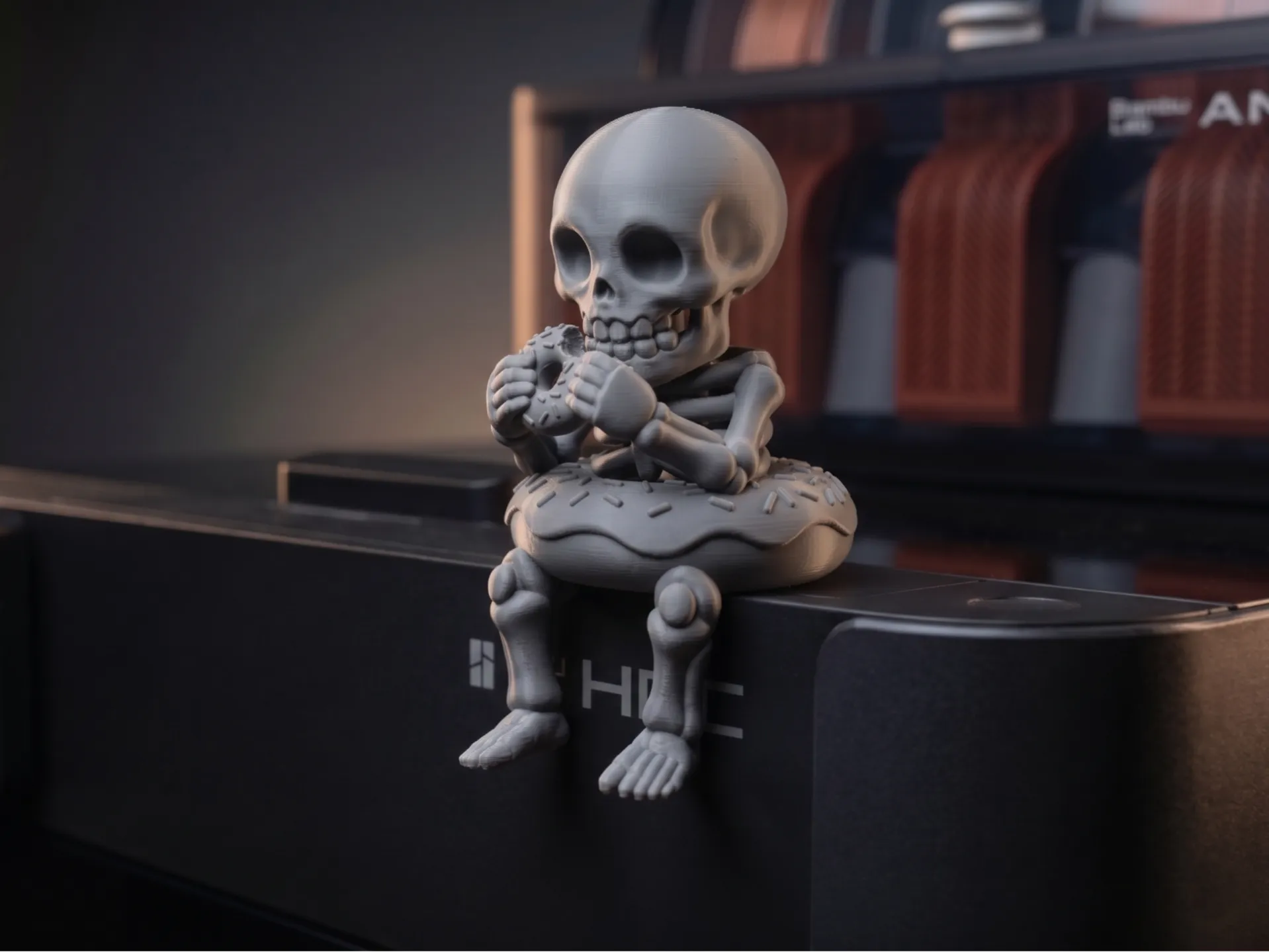Snack to the Bone - Eating Skeleton