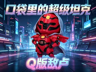 口袋里的超级坦克Q版敌卢