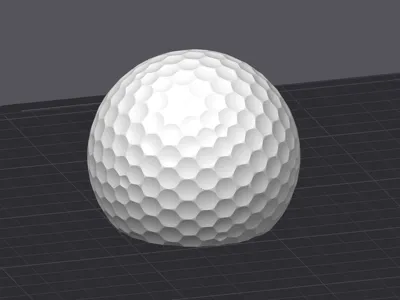 Golf Ball hitch cover
