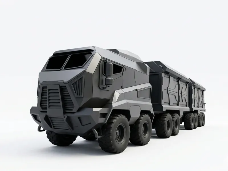 The Armadillo – Heavy Armored Truck