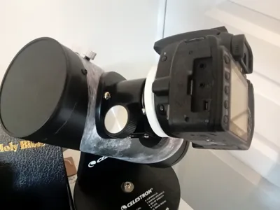 Canon EF-S to 1.25" Low Profile Telescope Adapter