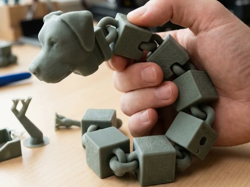 dog fidget chain 