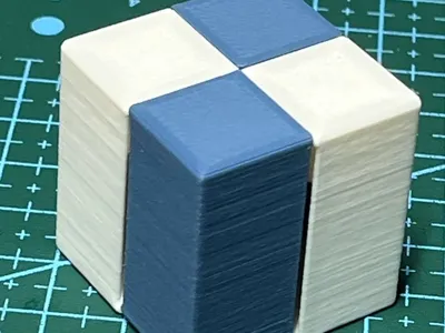 Another cube puzzle