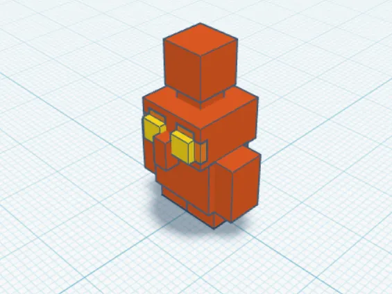 Minecraft mini COPPER GOLEM