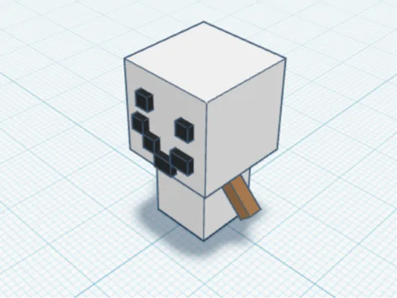 Minecraft mini SNOW GOLEM