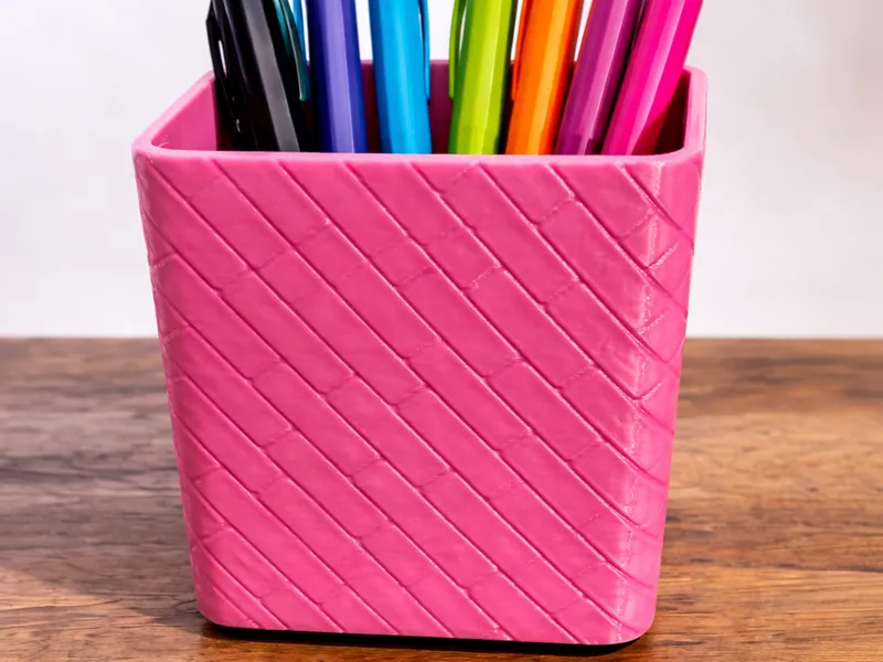 Brick Pattern Storage Box