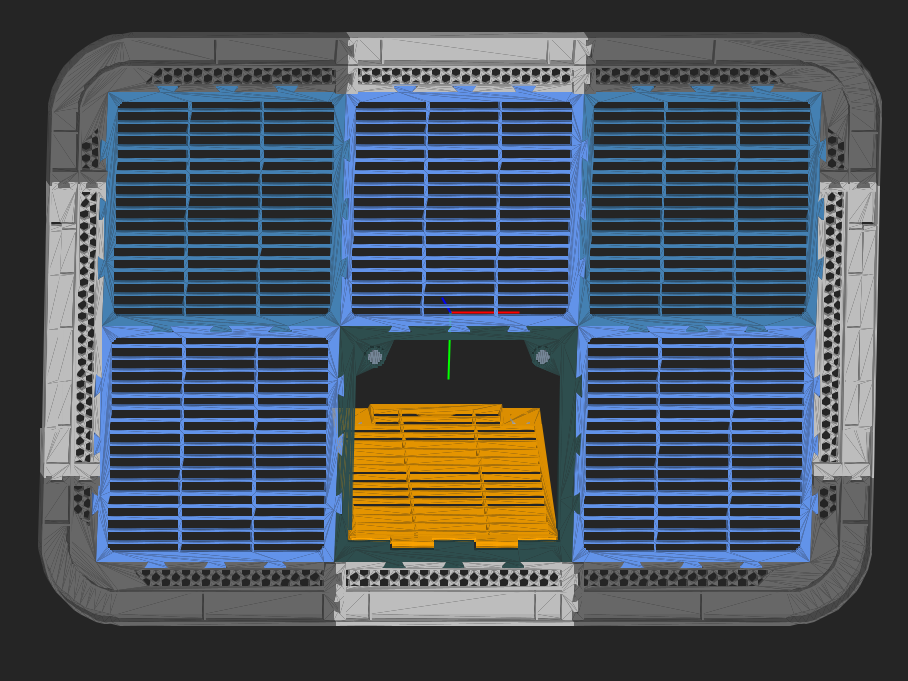 Parametric lid model for hamster bin cage 