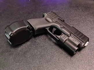 Glock Fidget Keychain Drum Mag Mod