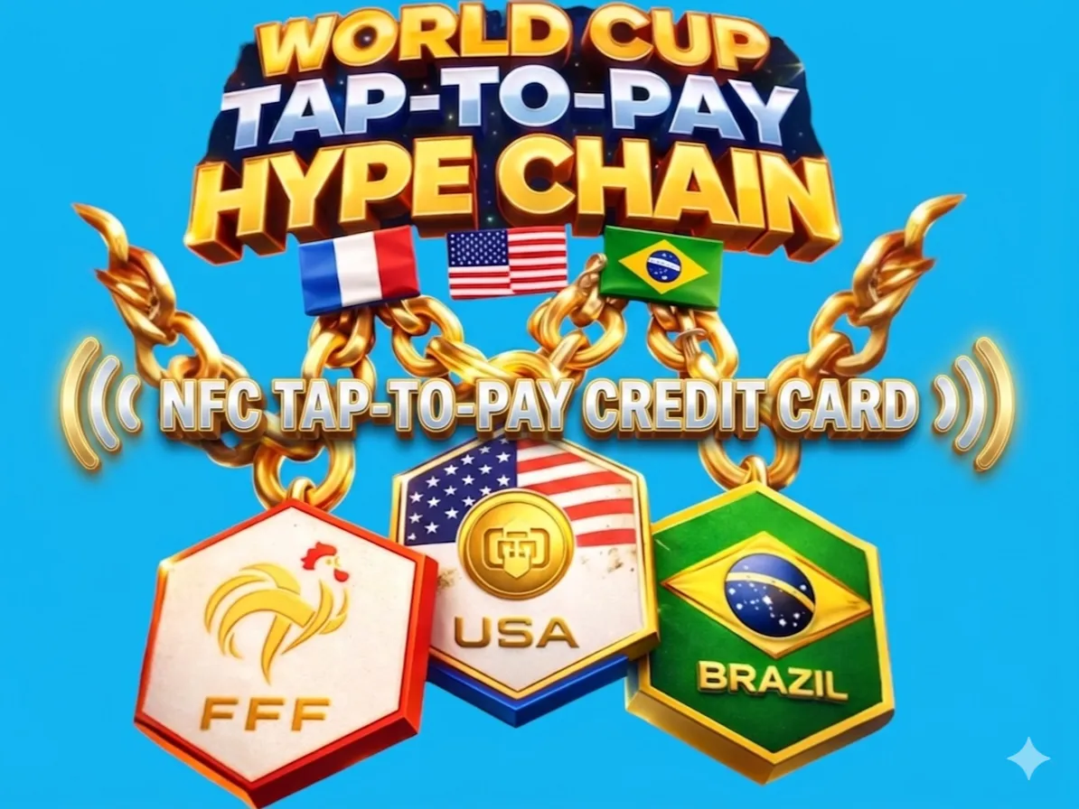 World Cup Tap-to-Pay Hype Chain NFC Payment 