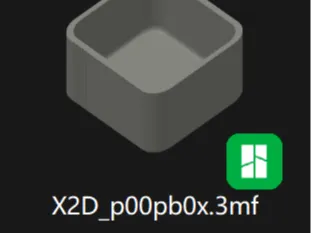 X2D mini poop box