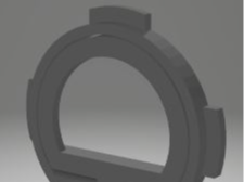 Quadlock ring stand flush