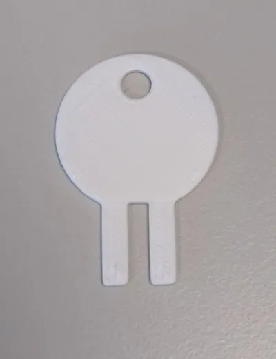 derks DE System Towel Dispenser Replacement Key 