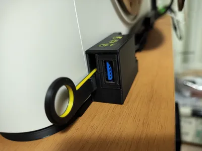 Snapmaker U1 Front Power SW & USB延長